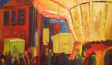 Buntes Jahrmarkttreiben gehört auch zu den Werken von Ilse Marie Seijger.
