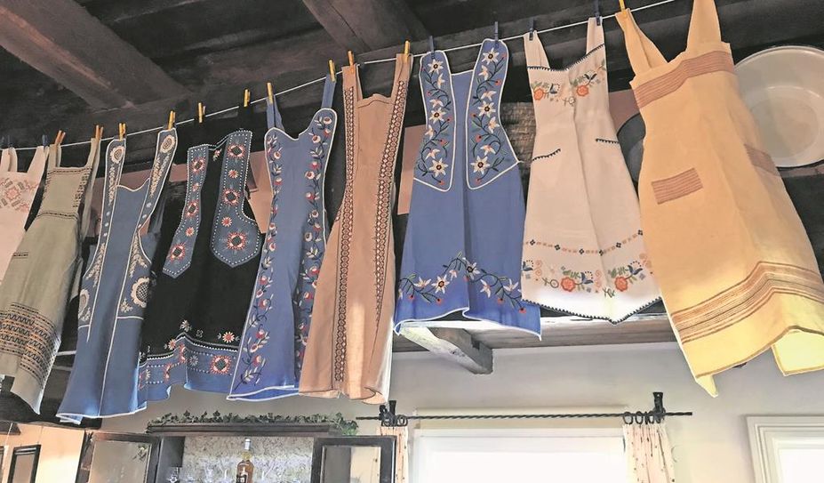 Schürzen waren früher auch ein Statussymbol.