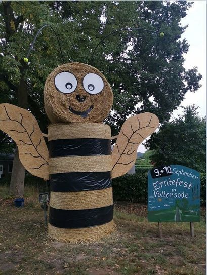 Mit Volldampf Richtung Erntedankfest in Vollersode. Das Fest findet am 9. und 10. September statt. Am Samstag steigt die große Ernteparty.  Foto: eb