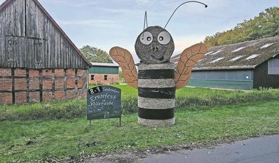 Mit Volldampf Richtung Erntedankfest in Vollersode. Das Fest findet am 8. und 9. September statt. Am Samstag steigt die große Ernteparty.