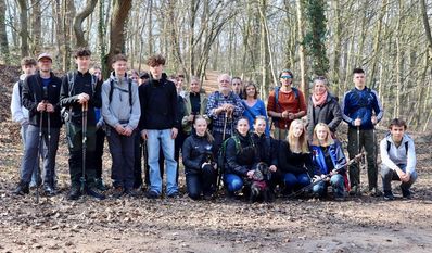 In fünf Monaten geht die Wanderung nach Meran los: Für die 25 Teilnehmer:innen von der IGS Lilienthal beginnt nun das Training.