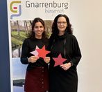 Melanie Blank (links) und Claudia Metscher wollen jungen und älteren Menschen eine Freude bereiten.