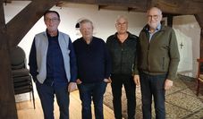 Johann Burfeind (2. v. l.) ist der neue erste Vorsitzende des Vereins.