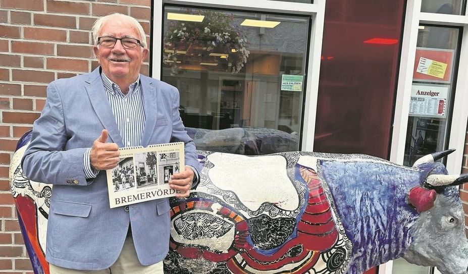 Rainer Brandt gestaltet den Kalender bedacht und mit viel Herz.