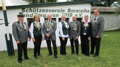 Noch dürfen sie ihren Königstitel tragen. Doch am kommenden Wochenende werden neue Majestäten auf dem Schützenfest in Bornreihe gesucht.