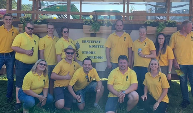 Das Erntefestkomitee und der Festwirt laden herzlich zum 121. Erntefest in Ströhe Spreddig ein.