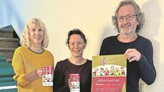 (v. l.) Petra Fischer, Sabine Fricke und Andreas von Glahn freuen sich, Kindern eine Freude bereiten zu können.