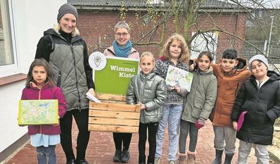 Die Kinder der Kita freuen sich über das neue Lernmaterial.