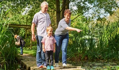 In der „Welt der Sinne“ gibt es für Groß und Klein viel zu entdecken.