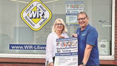 Anja Dähncke und Udo Reineke vom Wirtschaftsinteressenring Lilienthal e.V.