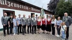 Die amtierenden Majestäten freuen sich auf ein großes Jubiläumsfest.