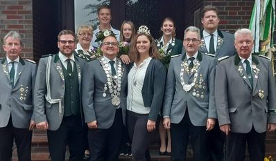 Die amtierende Königsfamilie in Worphausen wird noch mal richtig gefeiert, bevor sie ihr Zepter weitergeben müssen.