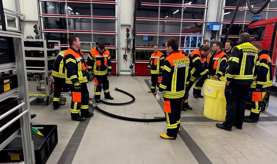 Mit viel Eifer und Elan nahmen die Feuerwehrleute an der Ausbildungswoche teil.