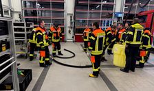Mit viel Eifer und Elan nahmen die Feuerwehrleute an der Ausbildungswoche teil.