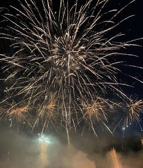 Das Feuerwerk am Freitag ist eines der Highlights des Erntefestes.