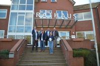 (v.l.) Die Initiatoren aus Cuxhaven, Hagen im Bremischen und  Beverstedt.
