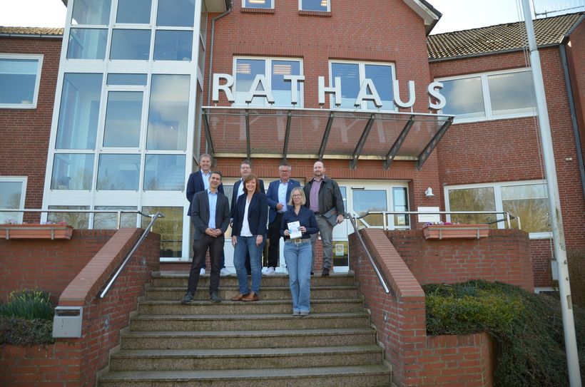 (v.l.) Die Initiatoren aus Cuxhaven, Hagen im Bremischen und  Beverstedt.