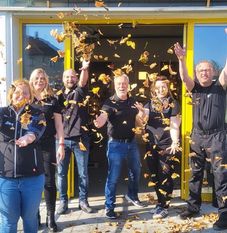 Das Team von Brilliant freut sich auf viele Kunden an den Aktionstagen.