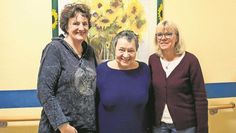 (v.l.) Sandra Schütt, Marie-Luise Romanski und Heinke Schmidt sind dankbar, dass ihr Herzenswunsch noch in Erfüllung gehen konnte.