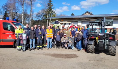 Klein und Groß waren an diesem Tag besonders fleißig.