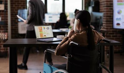 Trotz Gesetz:Menschen mit Behinderung wenig auf dem 1. Arbeitsmarkt vertreten.