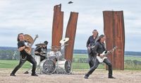 Das Video zum Song „Forevermore“ haben Ancient Curse in der Festung Grauerort in Stade gedreht. Für das Video zum Titelsong „Dimension 5“ war Metalhenge in Bremen die Kulisse (unten).