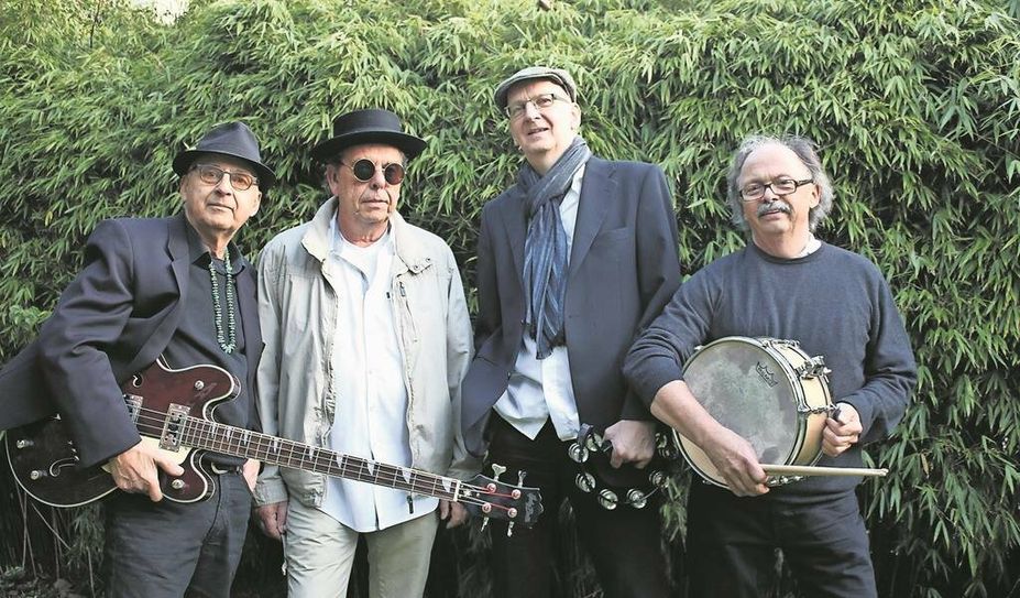 Die Band Lichtenstein eröffnet das Programm des Markt- und Kulturvereins.
