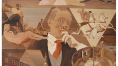 Hans Georg Müllers Ulysses nach James Joyce, 1. Kapitel, Holzintarsie.