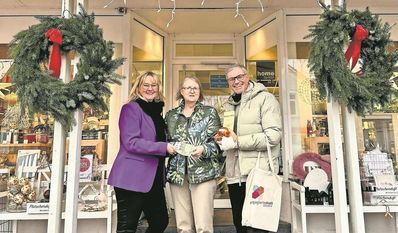 Anke Haar, Monika Ulbrich und Chris Gerstmann vom SV Lilienthal-Falkenberg. Foto: eb