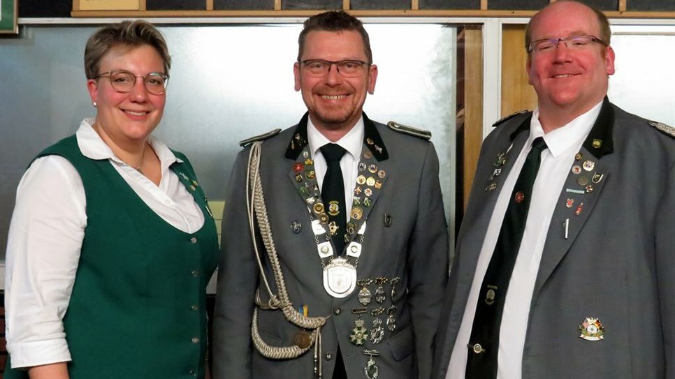 Neuer geschäftsführender Vorstand des Schützenvereins Heidberg-Falkenberg.