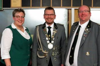 Neuer geschäftsführender Vorstand des Schützenvereins Heidberg-Falkenberg.