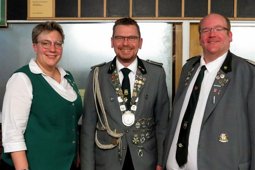 Neuer geschäftsführender Vorstand des Schützenvereins Heidberg-Falkenberg.