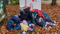 Man könnte auch Bescheid geben, dass der Container voll ist.