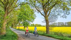 Das Radfahren in der Region lässt die Menschen viel Neues entdecken.