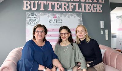 Melanie Werwe, Nataly Kraus und Michelle Hanschen.