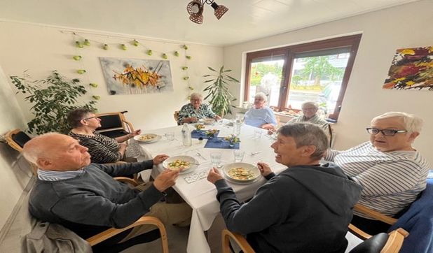 Gesellige Unterhaltung bei guten, frischen Speisen gab es am 22. Juli in Gnarrenburg.