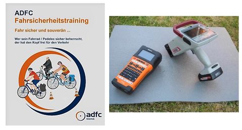 Mit den Codiergeräten können die Räder ihren Besitzern zugeordnet werden.