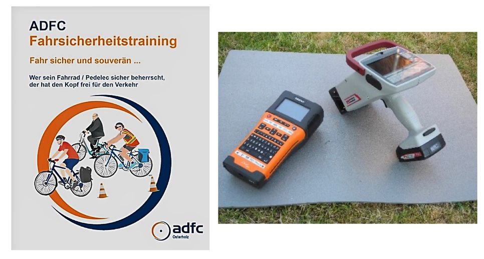 Mit den Codiergeräten können die Räder ihren Besitzern zugeordnet werden.