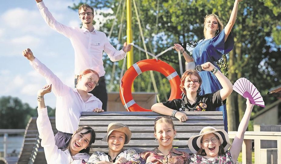 Mit Spannung werden die Auftritte vor Publikum von den Nachwuchsschauspielern erwartet.