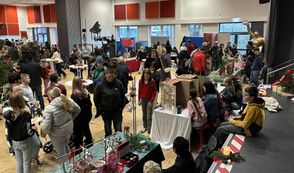 Beim Basar wurden den Besucherinnen und Besuchern jede Menge geboten.