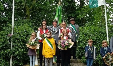 Die Schützenfamilie freut sich auf ein schönes Schützenfest am 20. und 21. Mai.