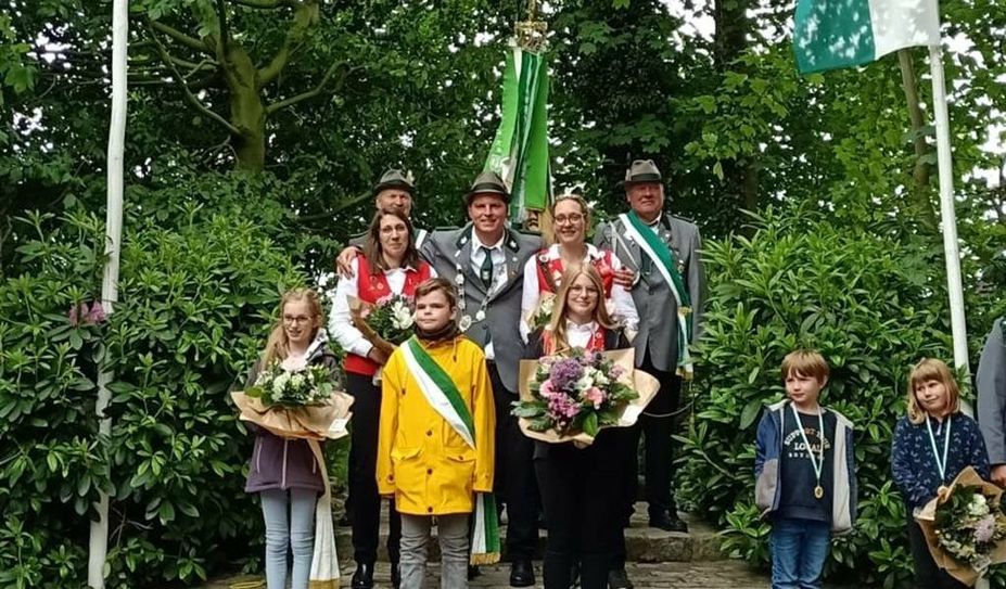 Die Schützenfamilie freut sich auf ein schönes Schützenfest am 20. und 21. Mai.