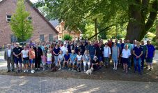 Das vom Kreistagsabgeordneten Reinhard Lindenberg (links im Bild) organisierte Treffen fand in der Bevölkerung wieder einmal regen Anklang.