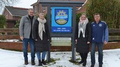 (v. l.) Die Vorstandsmitglieder Uwe Danel, Mayline Kohrs, Christiane Baack und Vorsitzender Henry Springer freuen sich auf ein abwechslungsreiches Jubiläumsjahr.