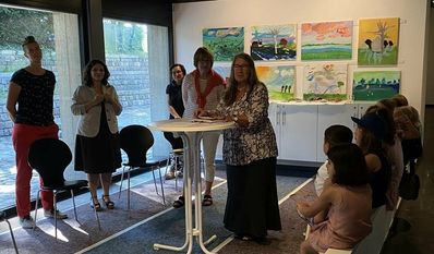Dr. Manuela Huseman, Beate C. Arnold, Hildegard Armerding, Gabi Tausendpfund sowie Wiebke Lueken.
