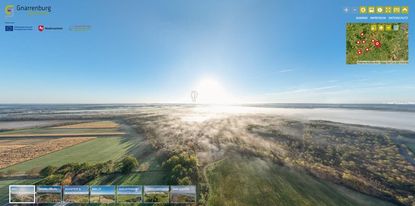 Mit dem virtuellen Rundgang kann das gesamte Gemeindegebiet erkundet werden.