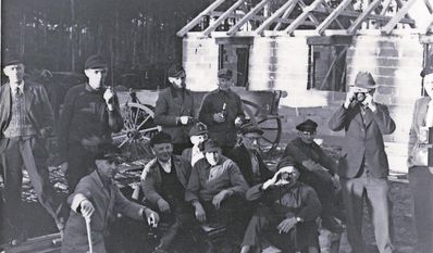 Der Schießstand 1953.