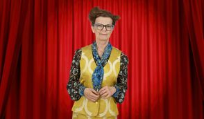 Begeisterte das Publikum: Karin Berkenkopf alias Frieda Braun.