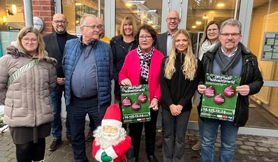 Die Organisatoren freuen sich auf den Ritterhuder Weihnachtsmarkt.