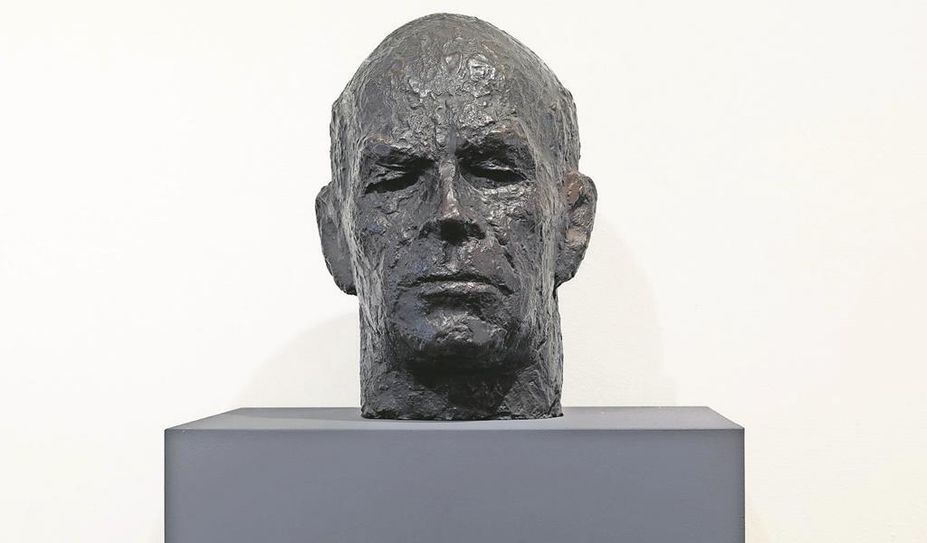 Das Selbstbildnis von Bernhard Hoetger aus dem Jahr 1936.